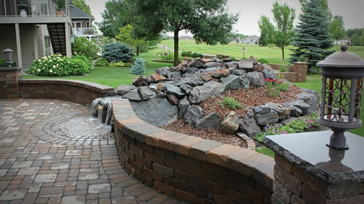 Outdoor Living Spaces enhanced by Hardscapes Outlet